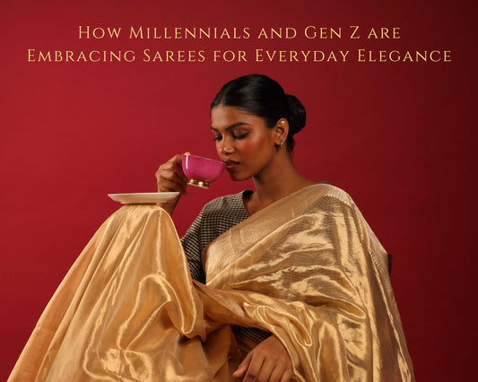 How Millennials and Gen Z are embracing sarees for everyday elegance